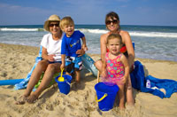Family Beach Fun