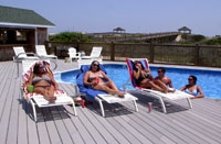 Lounging by the Pool
