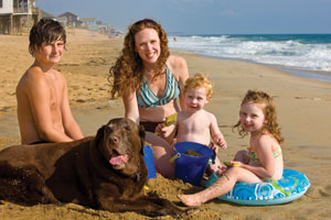 Family Beach Fun