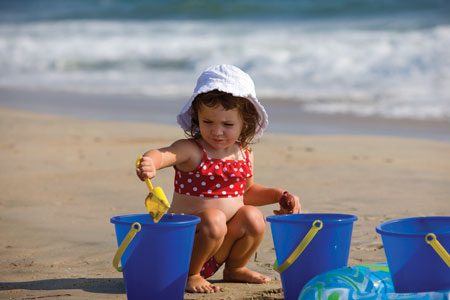 fun in the outer banks sand