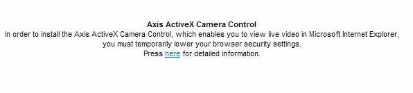 Axis Control