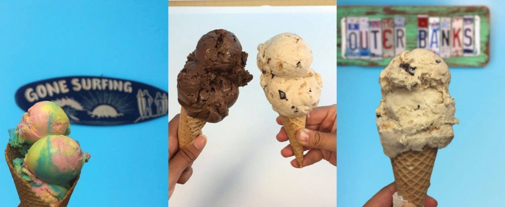 Where to Celebrate National Ice Cream Cone Day on the OBX