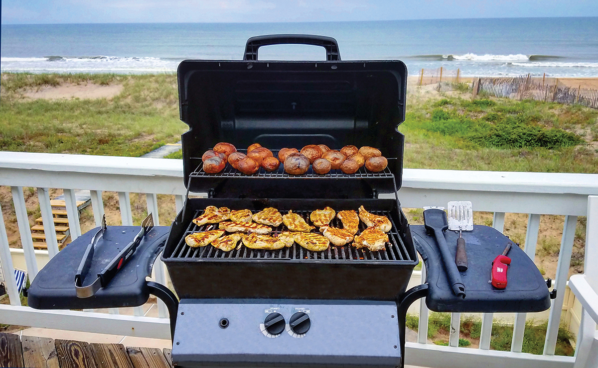 grill by the ocean