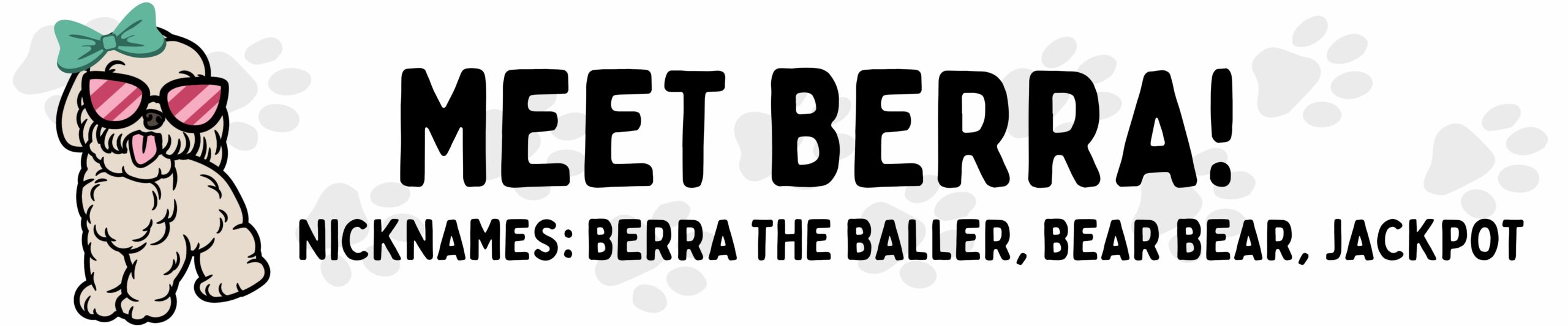 pet of the month - berra