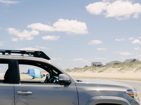 Exploring by vehicle instead of on foot