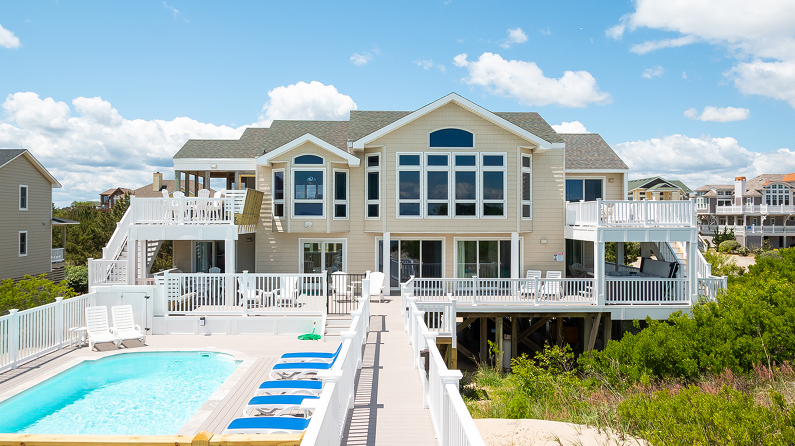 vacation at the beach house