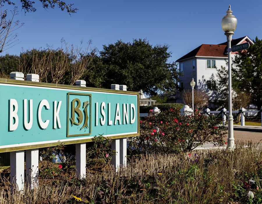 Buck Island Community Entrance