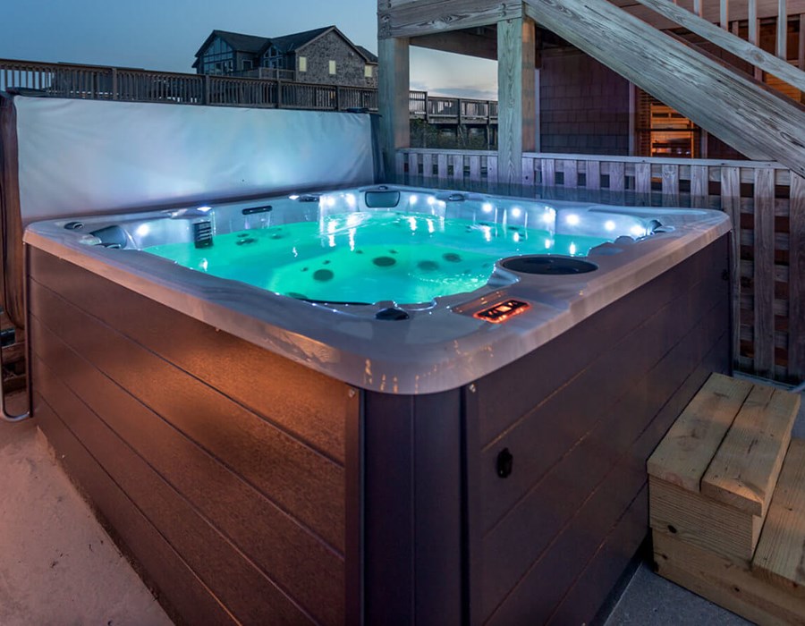 Illustration of Hot Tub Rentals For Weddings